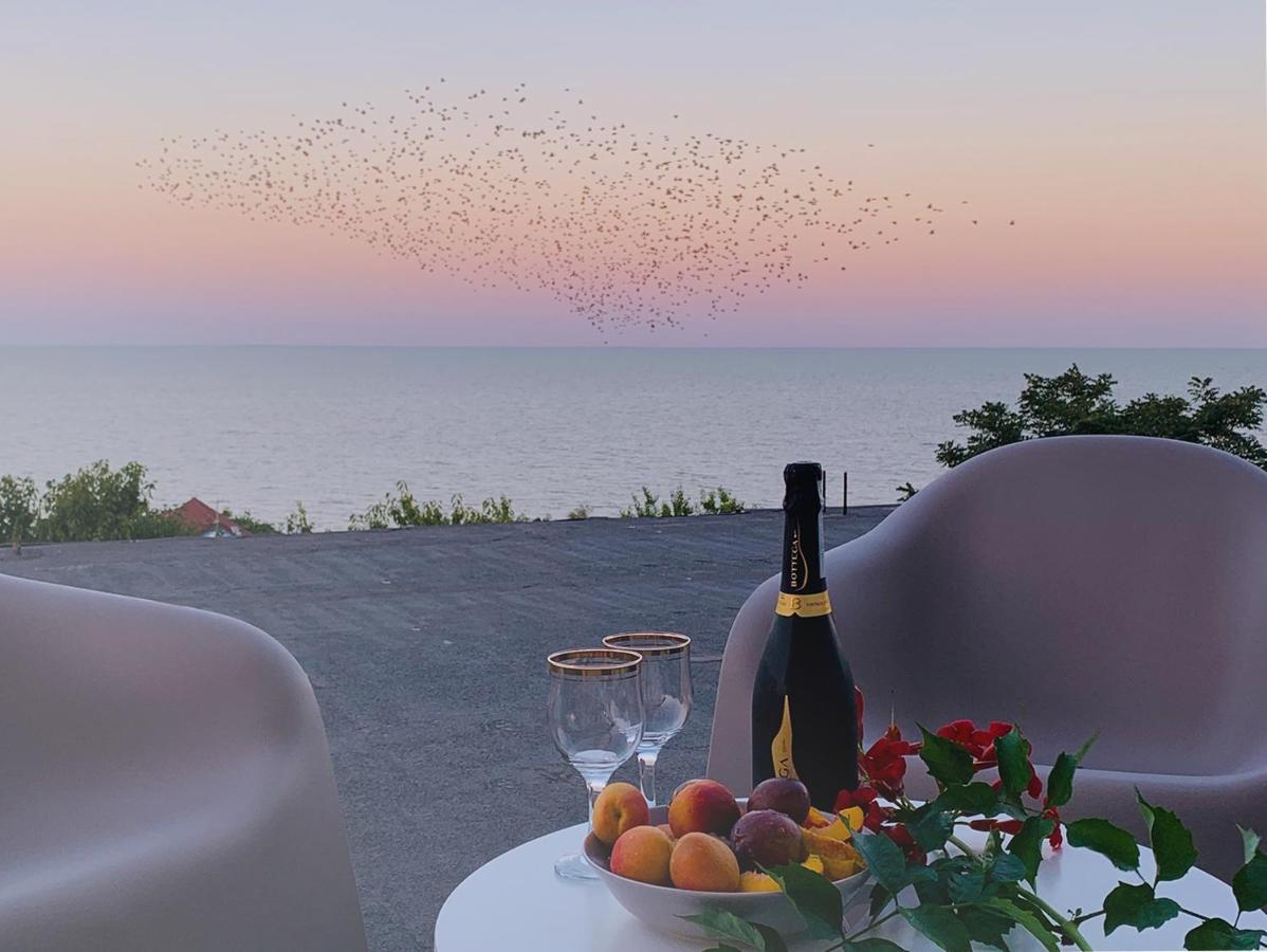 Apartament La Terrasse Sarichioi Bagian luar foto